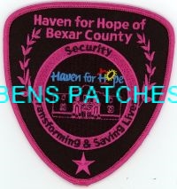 TEXAS,HAVEN FOR HOPE OF BEXAR COUNTY SECURITY BREAST CANCER AWARENESS 1